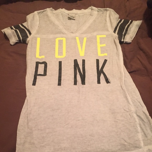 Victoria secret love pink shirt