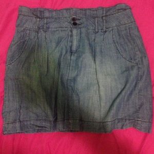 Denim skirt