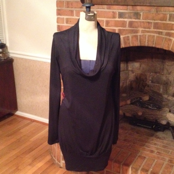 Black Long Sleeved Dress