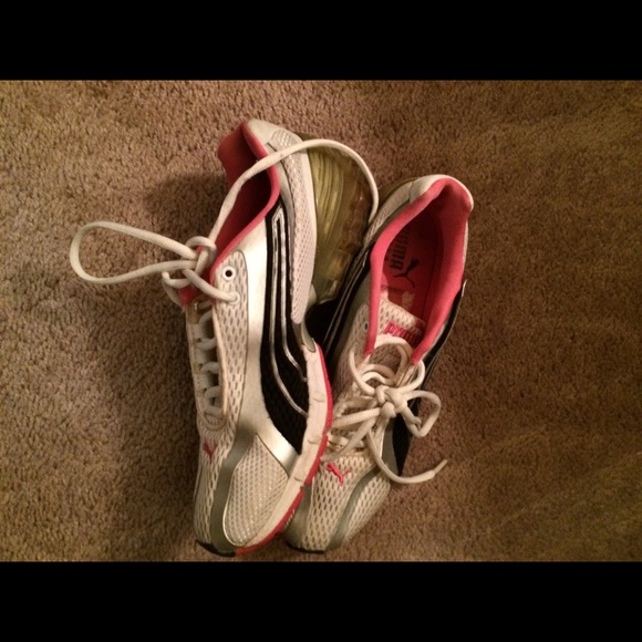 Puma sneakers.