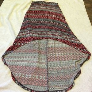 Kids high low skirt