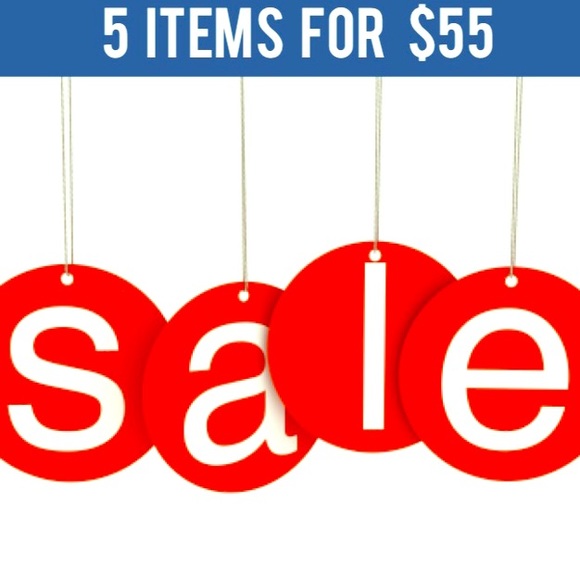 5 items for $55