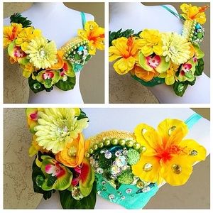 Electric Laundry Custom Rave Bra
