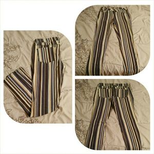 Unique Striped Jeggings