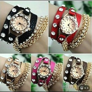 ***BRAND NEW***Leather Wrap Watch