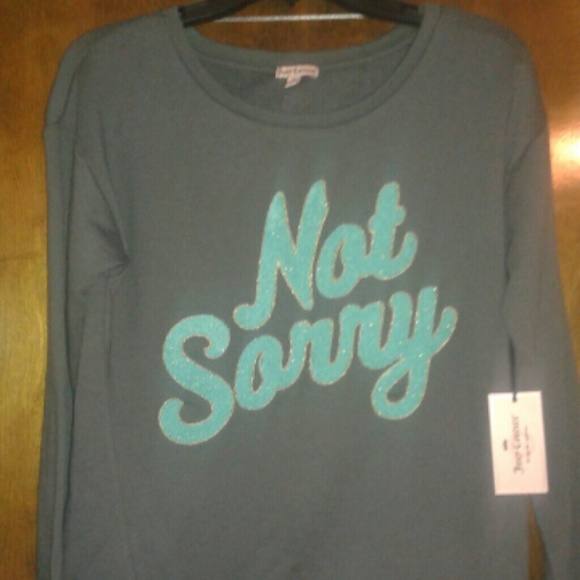 Juicy Couture Comfy, soft, sweat shirt