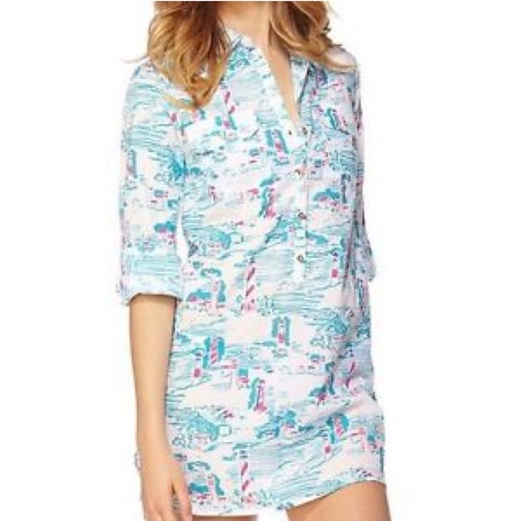 NWT Large Watch Out captiva tunic