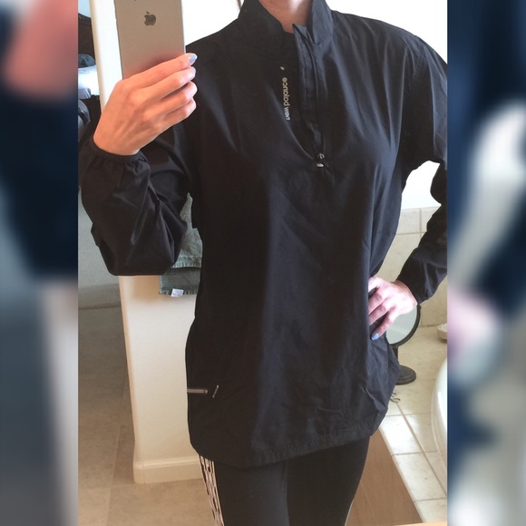 🌂Black Md. Sized New Balance Windbreaker Jacket🌂
