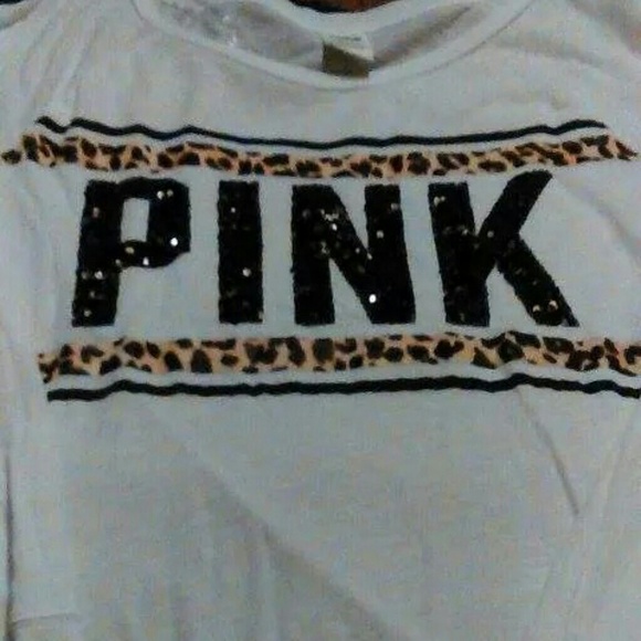 Vs pink long sleeve top