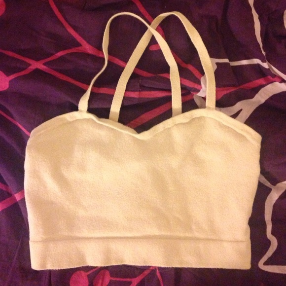 Cream color Bralette Top