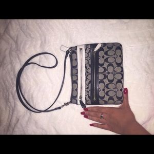 BLACK COACH crossbody