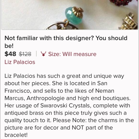 🆑SALE‼️High end red Swarovski crystals✨bracelets - Picture 3 of 3