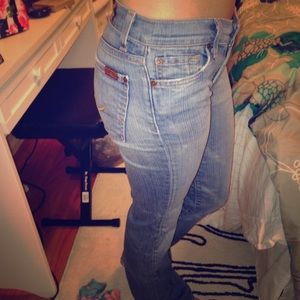 Lightwash 7 for all mankind Jeans