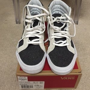 Vans SK8 Hi Reissue Wool Charcoal