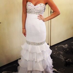 White Prom Dress