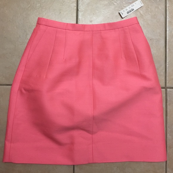 NWT JCrew Collection Coral Skirt Size 2
