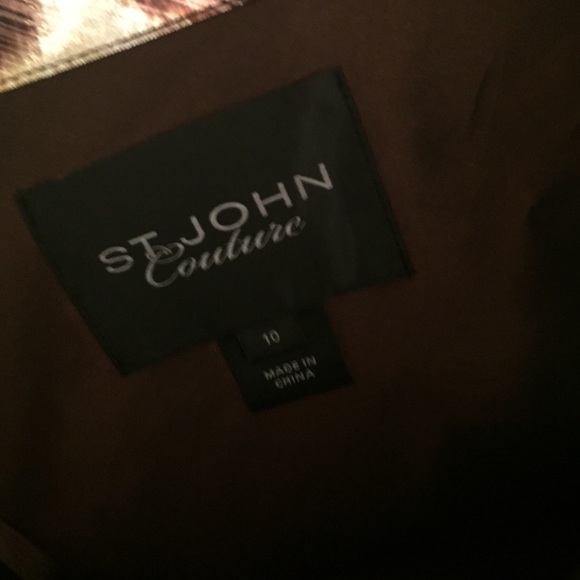 ST.JOHN COUTURE DRESS - Picture 4 of 4