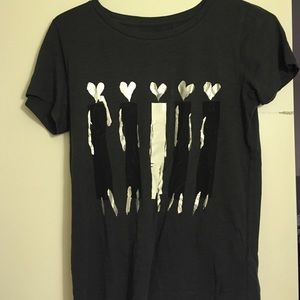 Donald Robertson J.Crew Heart-Headed Women Shirt