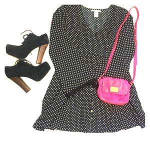 American Rag Polka Dot Dress