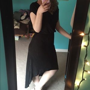 Black Mossimo Hi-Lo Dress