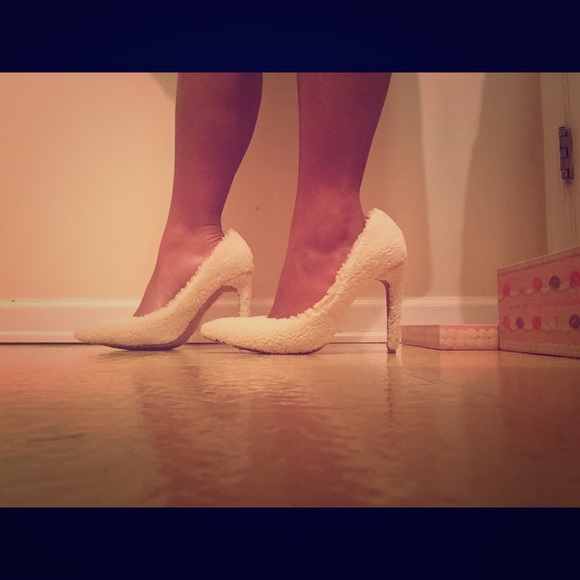 Jeffrey Campbell Dulce Shearling Pumps