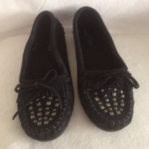 Minnetonka Double Studded Moccasin