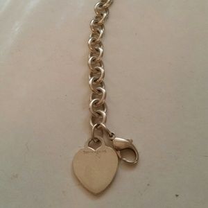 Authentic Tiffany and Co. Heart bracelet