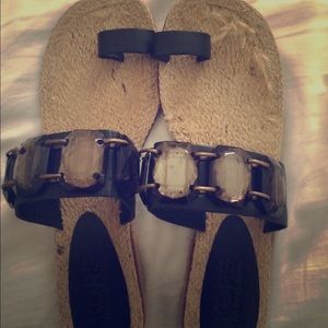 Michael Kors Jeweled Sandals Sz 10