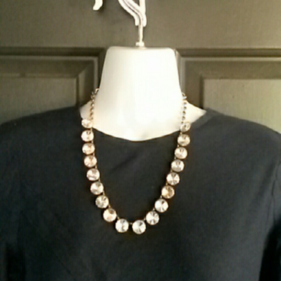 SOLD IN BUNDLE. J Crew crystal statement necklace