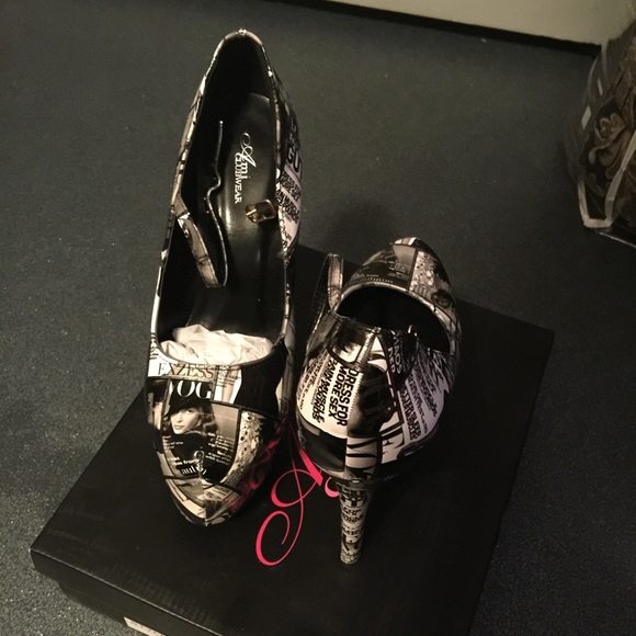Fashion magazine heels
