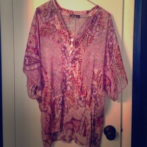 Chiffon dress shirt