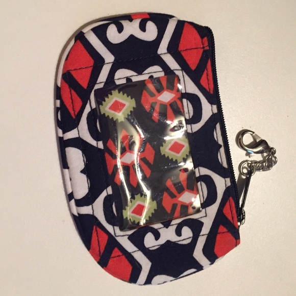 Vera Bradley sun valley clip zip id