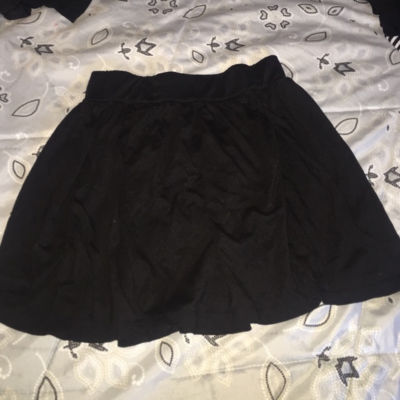 Black Circle Skirt