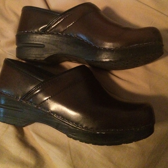 Sanita Brown Clogs