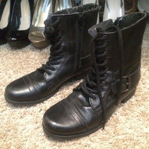 Kenneth cole combat boots
