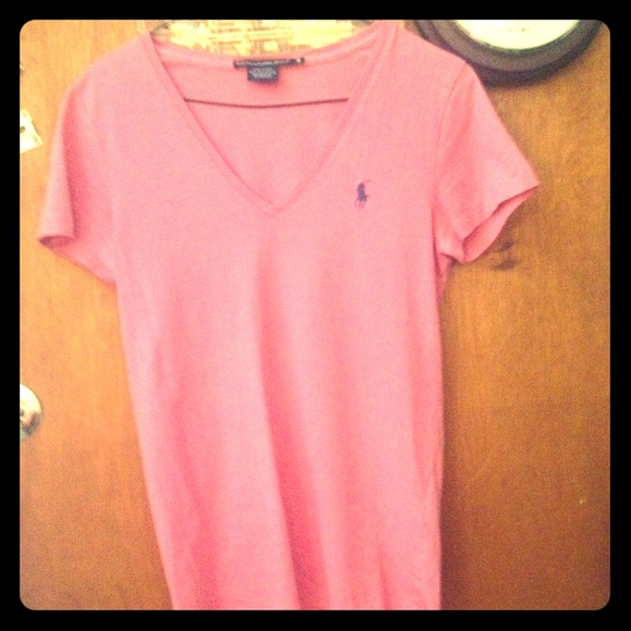 Pink Ralph Lauren Shirt