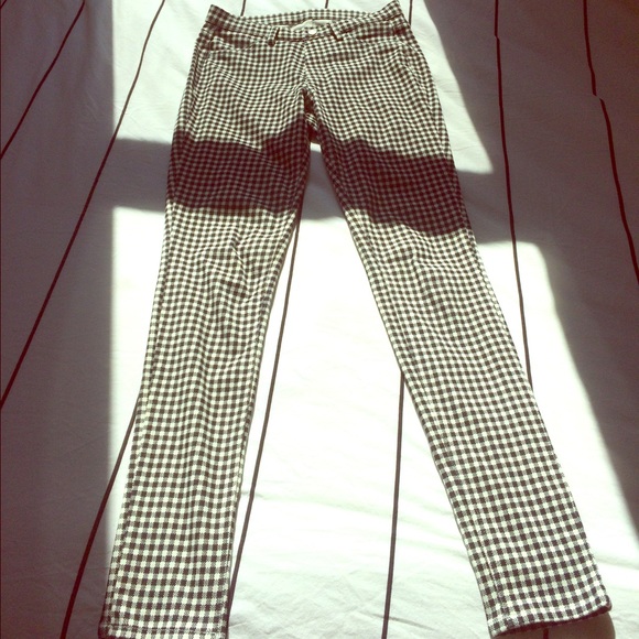Uniqlo Gingham Jeggings