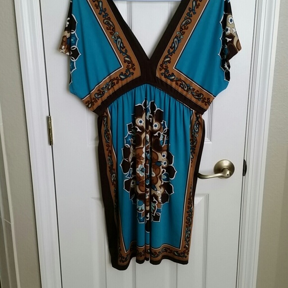 Bailey Blue Handkerchief dress