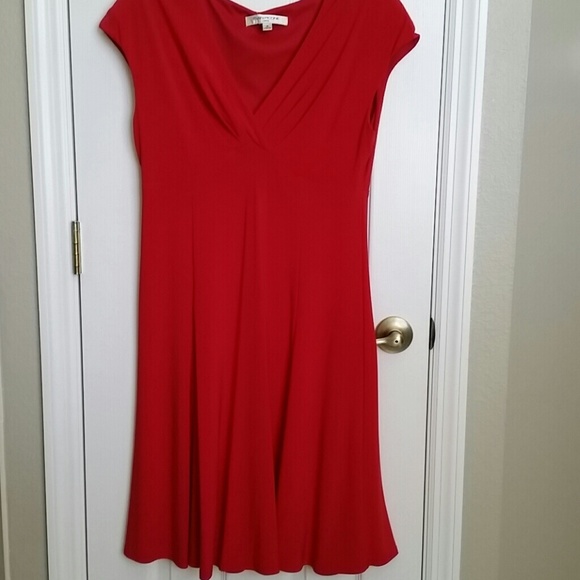 Evan Picone flared bottom dress