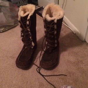 Tall Ugg Lace Up Boots