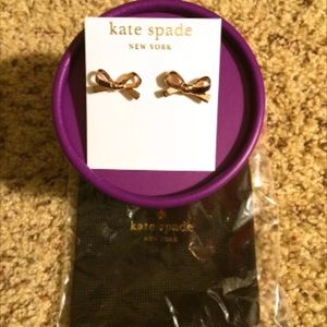 Kate spade skinny mini now 12k Gold Studs