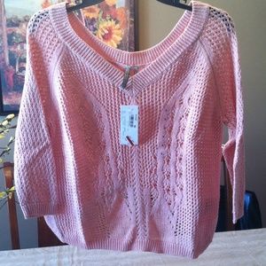 Guess peach sweater