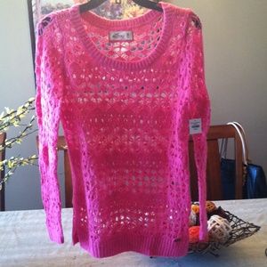 Pink Hollister Sweater