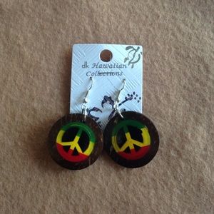 Peace earrings
