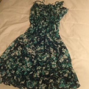 Adorable blue and white Vanity dress