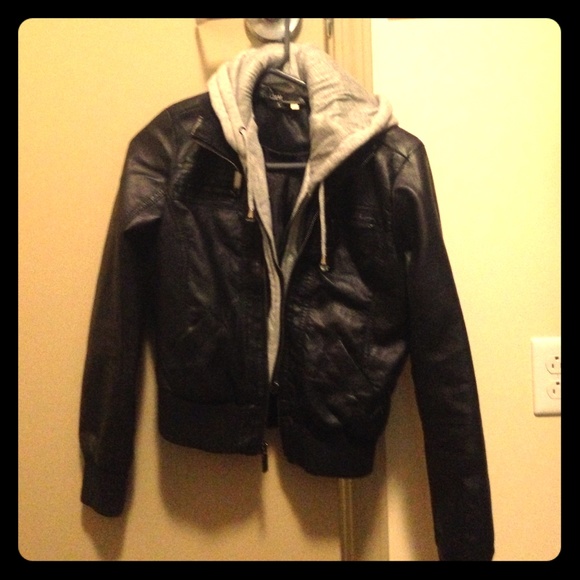 Leather jacket!