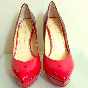 Red Pumps - Jessica Simpson