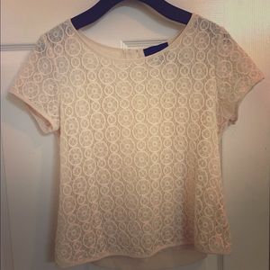 Adorable lace top!