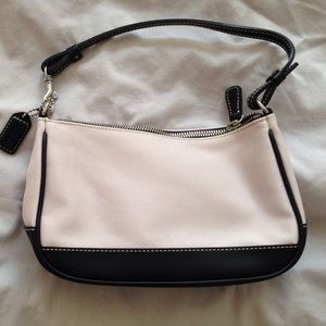 Coach pink small handbag