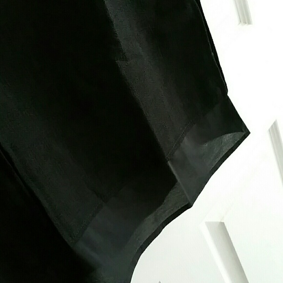 New Carmen Marc Calvo LBD Black Lined Shift Dress - Picture 2 of 4